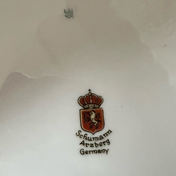 Vintage SCHUMANN Arzberg GERMANY Violette PORCELAIN PLATE - Picture 4 of 7